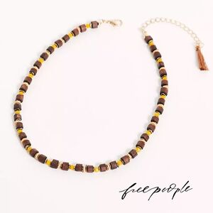 ISO*FREE PEOPLE Love Bead Necklace- Pumpkin Spice/FP.COM 2020'/PLEASE HELP!